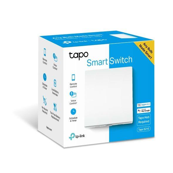 Tp-Link Tapo Smart Light Switch, 1-Gang 1-Way S210 Tapo S210